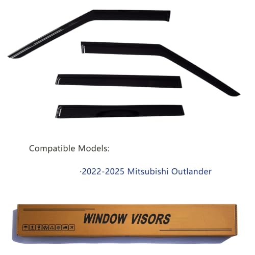 Window Visors Rain Guards Fits 2022 (4 Count)