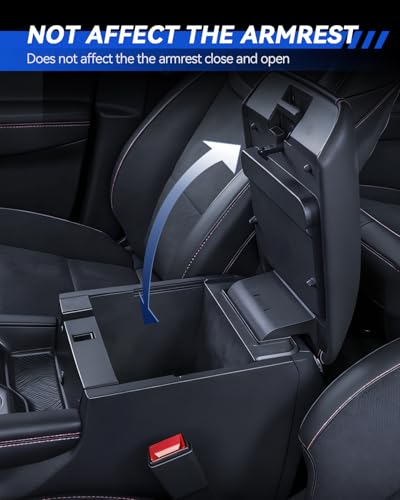 Armrest Cover for 2025 2024 2023 2022 2021 2020 Ford Explorer Accessories Center Console Middle Lid Pad Protector for Car Elbow Rest