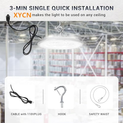2 Pack 600W UFO Led High Bay Light (2 Count)