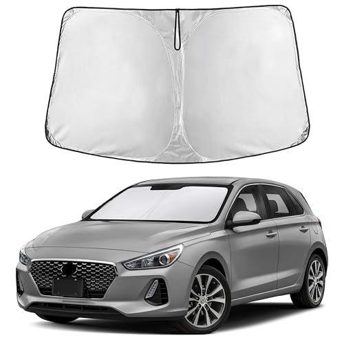 Windshield Sun Shade Compatible for Hyundai Elantra 2017