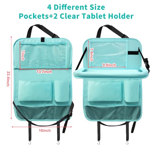 Backseat Car Organizer with Tablet Holder (2 Count)
