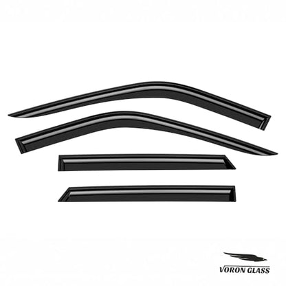 Tape on Extra Durable Rain Guards for Ford Explorer 2020