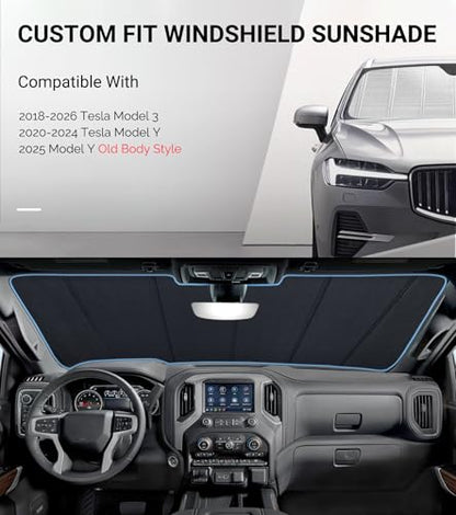 Windshield Sun Shade for Tesla Model 3 2018
