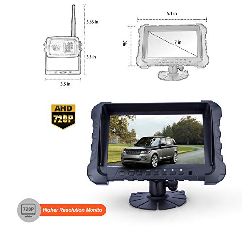Digital Wireless Backup Camera System