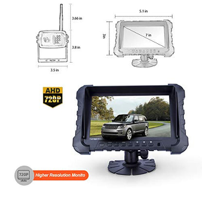 Digital Wireless Backup Camera System