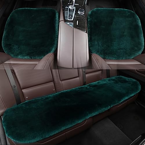 Genuine Sheepskin Car Rear Seat Rear Cover for Fuzzy Fur Wool Cushion
