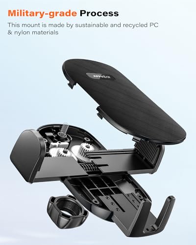 Suction Cup Car Phone Holder for Dashboard & Windshield