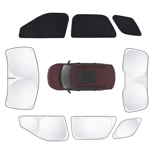 8pcs Car Window Shades for Ford Explorer SUV 2011 (8 Count)