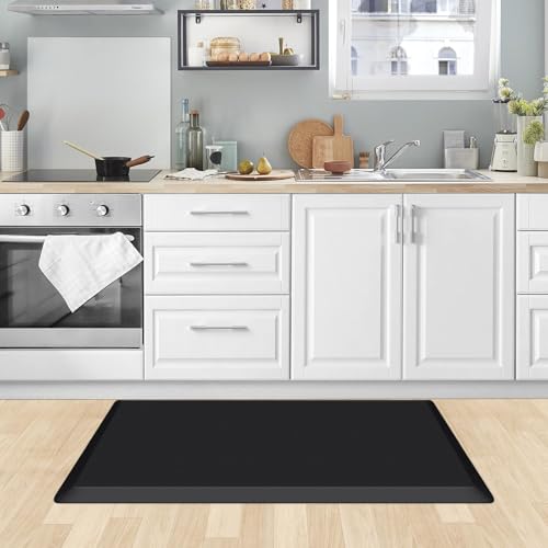 0.8" Thick Kitchen Mat Cushioned Anti Fatigue Rug Comfort Floor Mats