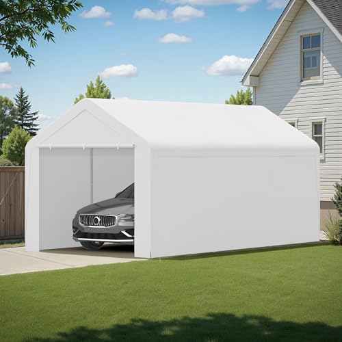 Carport 10‘ x 20’ Garage Car Canopy w