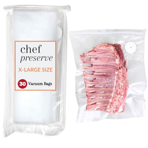 Reusable Vacuum Sealer Bags for Food (30 Count)