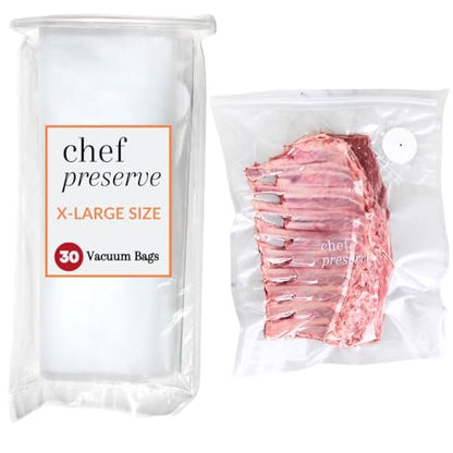 Reusable Vacuum Sealer Bags for Food (30 Count)