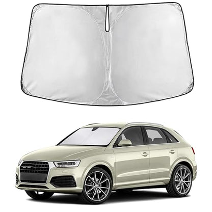 Windshield Sunshade Compatible for Audi Q3 2013