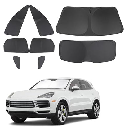 Window Shades for Porsche Cayenne 2019 (8 Count)