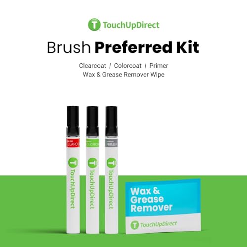 040 Super White Compatible with Toyota Exact Match Touch Up Paint Brush