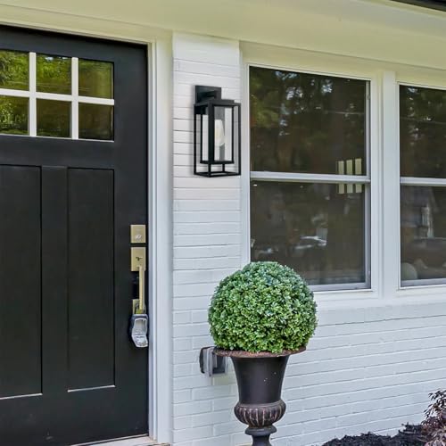 14" Outdoor Wall Light Fixtures Waterproofed Exterior Lantern W (2 Count)