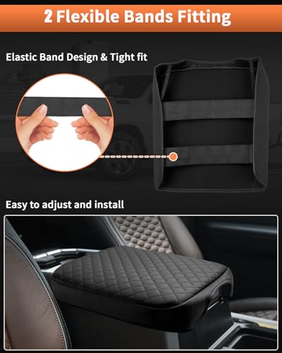 Center Console Cover for Ford F250 F350 F450 F550 Super Duty 2023