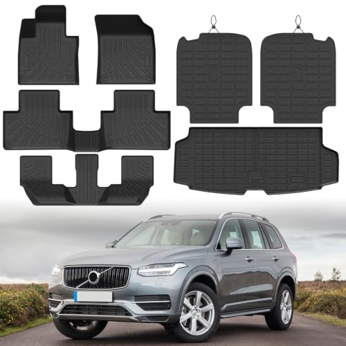Floor Mat & Cargo Liner for Volvo XC90 7 Seat 2016