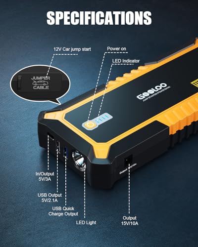 GP3000 Jump Starter
