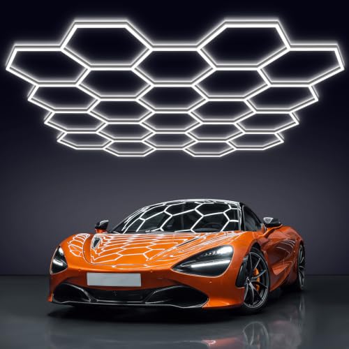 Hexagon Garage Lights 22 Girds