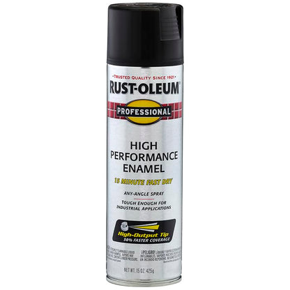 Professional High Performance Flat Black Spray Paint