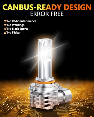 9006 LED Bulb hb4 Light Bulb (2 Count)