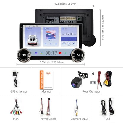 10.1" Wireless CarPlay & Android Auto Car Stereo