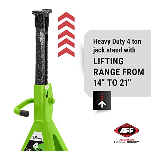 Viking 4 Ton Pair of Jack Stands