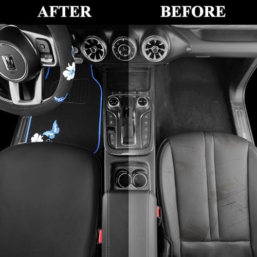 Blue Butterfly Car Seat Covers Full Set