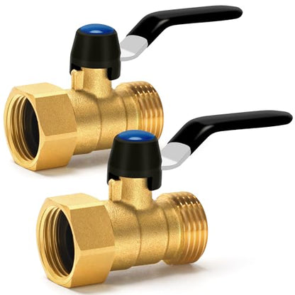 Brass Garden Hose Shut Off Valve with Full
