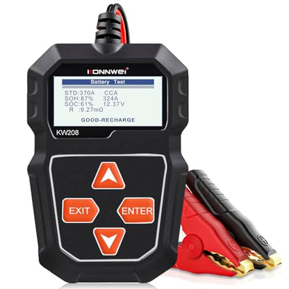 KW208 12V Car Battery Tester