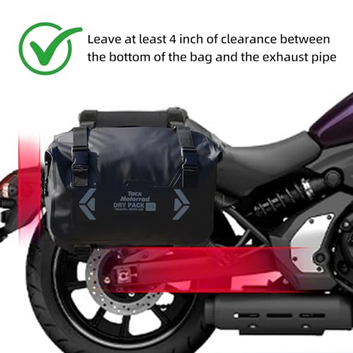Motorcycle Saddle Bags Tail Bag