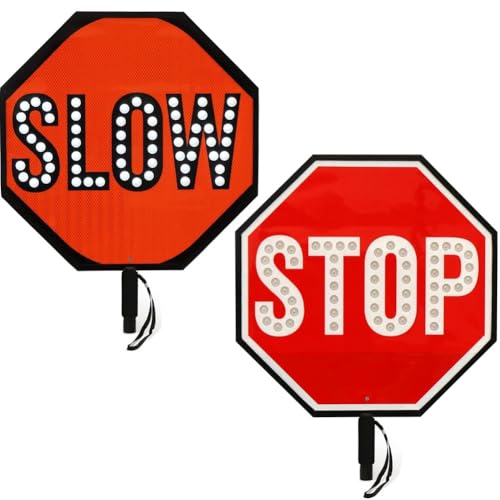 18" LED Stop Slow Paddle