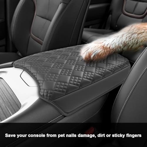 for 2025 2026 Nissan Armada Armrest Cover Pad for 2025 2026 Nissan Armada Accessories 2025 Armada Center Console Cover 2026 Armada Middle Console Cover w