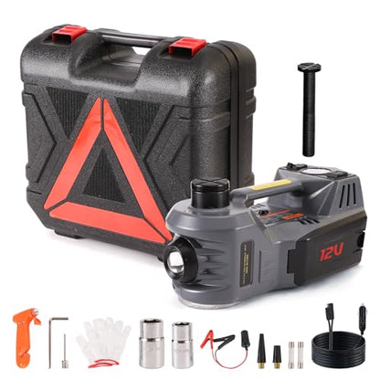 Portable Electric Car Jack 5 Ton 12V Hydraulic Car Jack Set