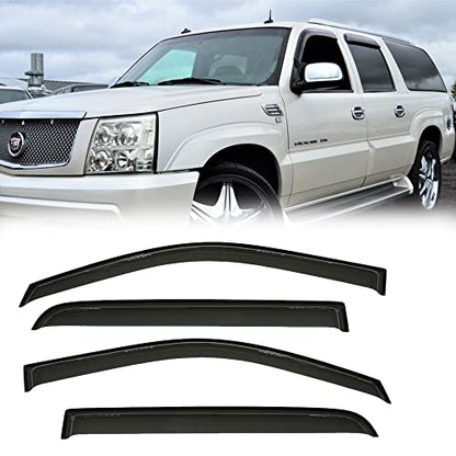Window Visors Rain Guards for 2007 (4 Count)