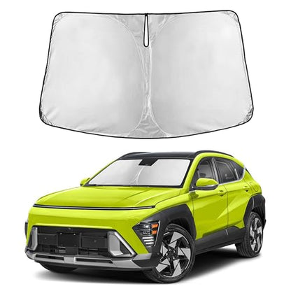 Windshield Sun Shade Fit for 2024 2025 2026 Hyundai Kona