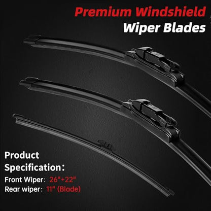 Windshield Wipers Replacement for Ford Explorer 2011