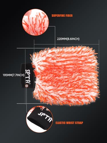 Microfiber Car Wash Mitt (3 Count)