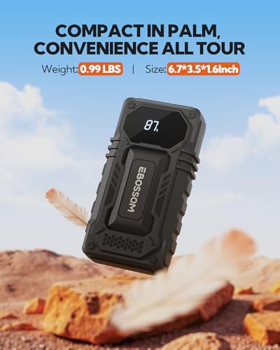 2026 New Portable Car Battery Jump Starter