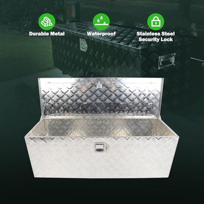 44 Inch Diamond Plate Truck Bed Tool Box