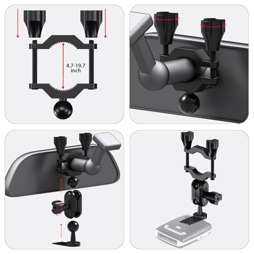 Radar Detector Mirror Mount