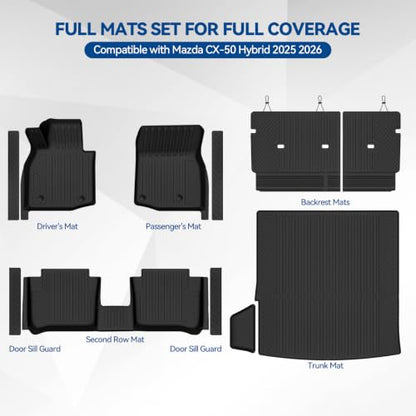 Custom Fit Floor Mats for 2025 2026 Mazda CX
