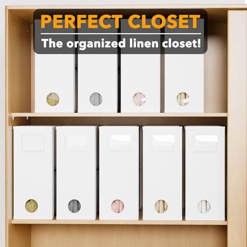 9 Pack Bed Sheet Organizers and Storage (9 Count)