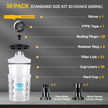 Disposable Paint Cups for Spray Gun