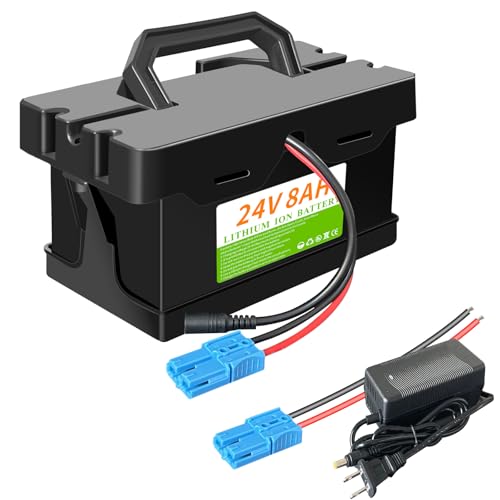 Upgraded 24V 8Ah Lithium Battery for Dynacraft Realtree Power Wheels UTVs 24V Ride