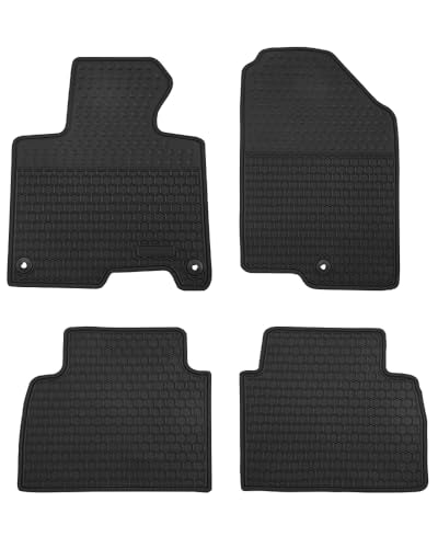 Car Floor Mats Custom Fit for Kia Sportage 2023 2024 2025 2026（Non Hybrid） Odorless Washable Heavy Duty Rubber