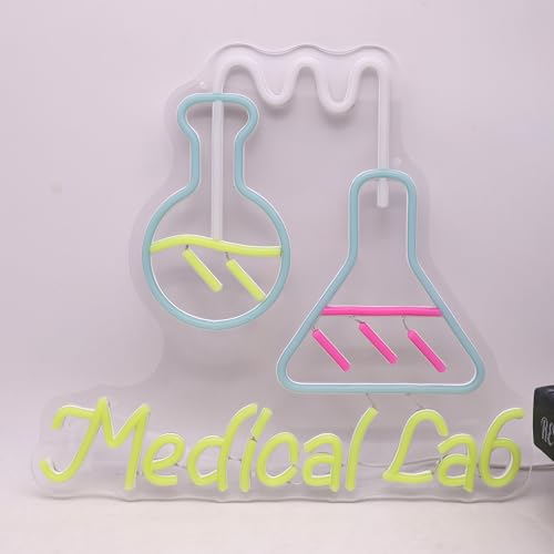 Science Laboratory Neon Sign