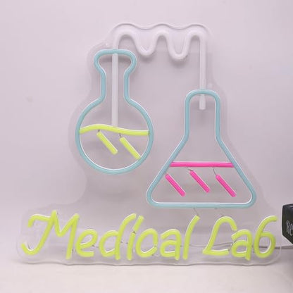 Science Laboratory Neon Sign