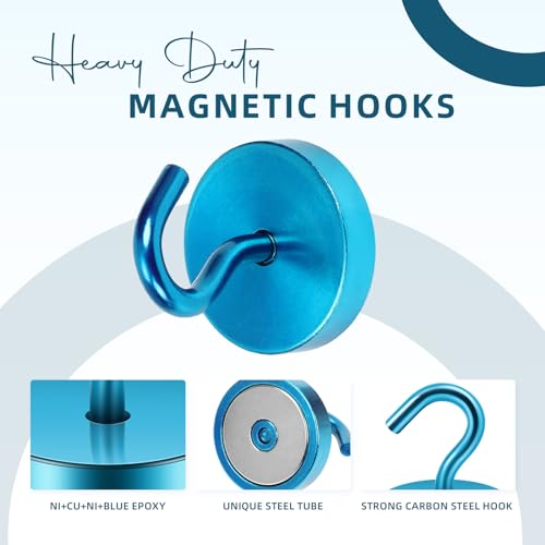 Magnetic Hooks Steel Tube Design for Cruise (10 Count)